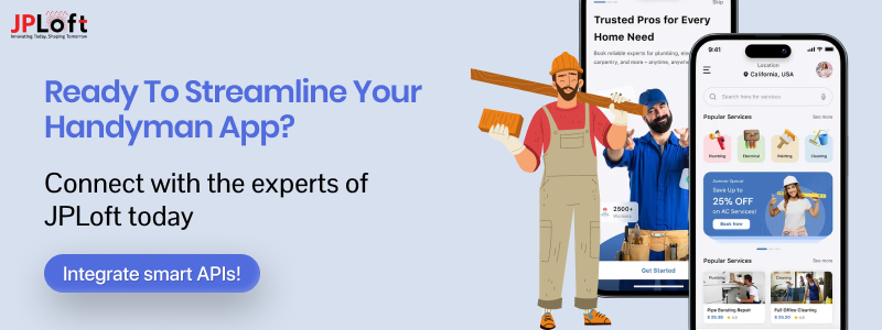 Handyman App Development CTA
